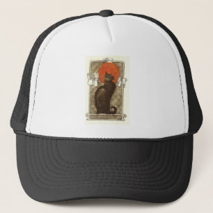 Steinleins katt - Art nouveau Truckerkeps