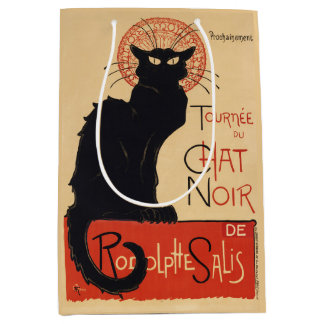 Steinlen Art Nouveau Chic Svart Katt Vintage Tryck