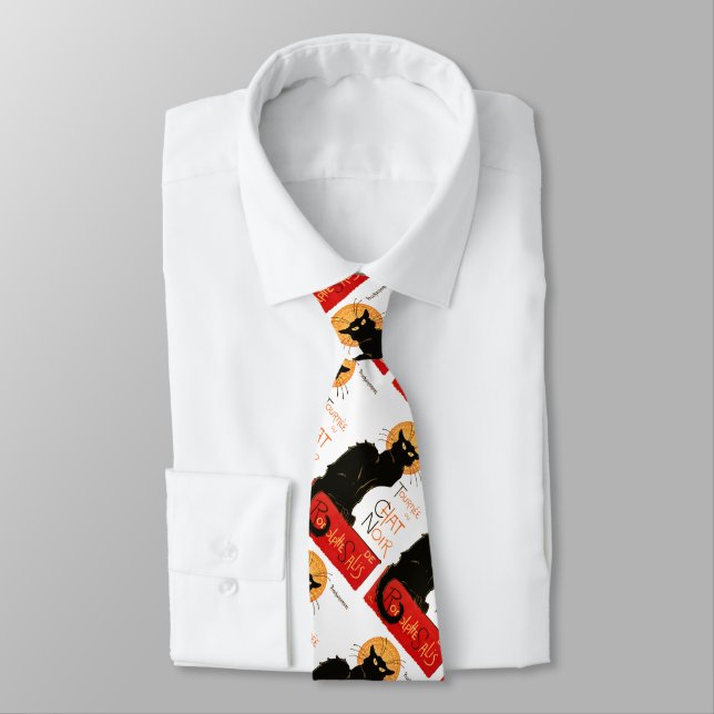 Steinlen Black Cat Classic Fransk Artwork Slips (Bunden)