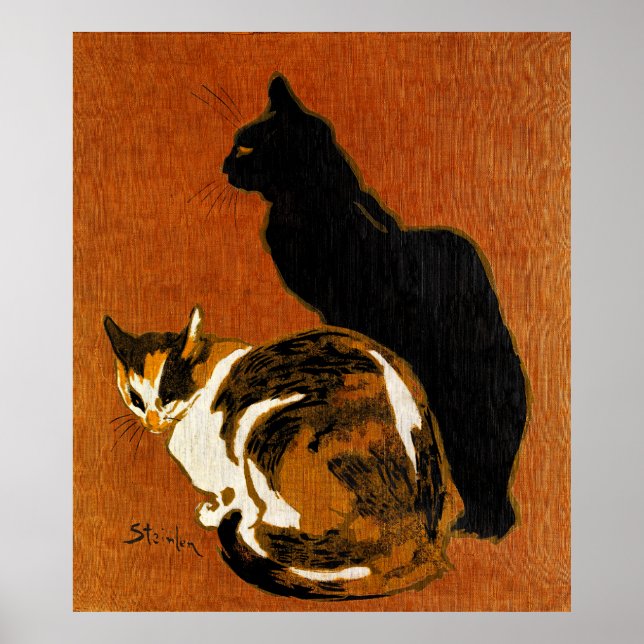 Steinlen Cats Poster (Framsidan)
