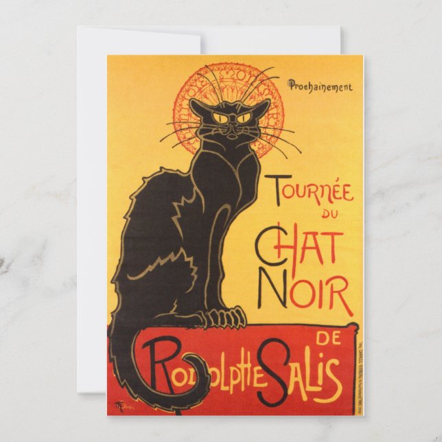 Steinlen: Chatta Noir (Framsida)