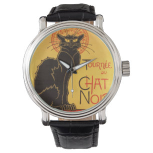 Steinlen: Noir chatta Armbandsur