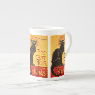 Steinlen: Noir chatta Benporslin Mugg