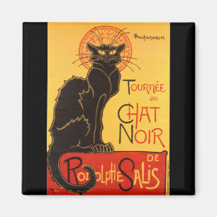 Steinlen: Noir chatta Magnet