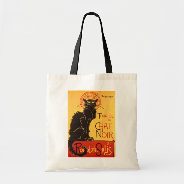 Steinlen: Noir chatta Tygkasse (Framsidan)
