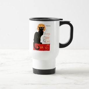 Steinlen Svart Katt Klassisk Fransk Chat Noir Affi Resemugg