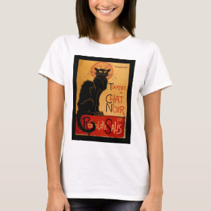 Steinlens Le Chatta Noir T Shirt
