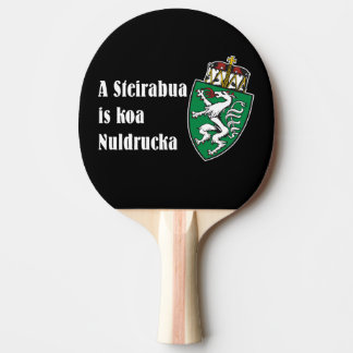 Steirabua is koa Nudldrucka Steiermark Österreich Pingisracket