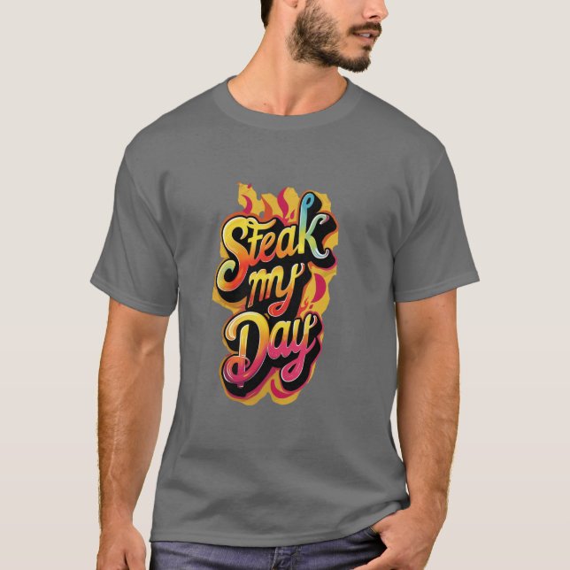 Steka Min Dag. T Shirt (Framsida)
