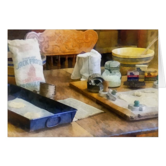 Stekheta kakor hälsningskort (Framsidan Horizontal)