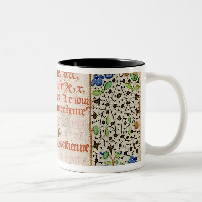 Stekhett bröd, från en bok av timmar Två-Tonad mugg (Höger)