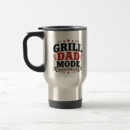 Stekpappa-läge Bränsle av kaffe och eld Mugg