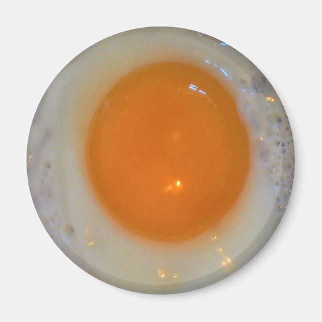 Stekt ägg magnet (Framsidan)