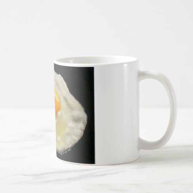 STEKT ÄGGKONSTVERK KAFFEMUGG (Höger)