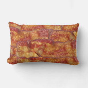 Stekt baconremsa lumbarkudde