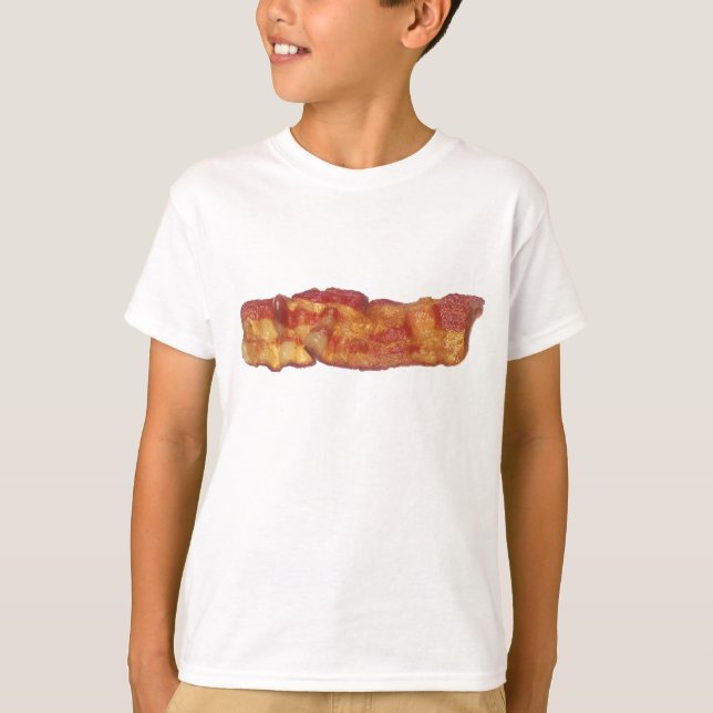 Stekt baconremsa t-shirt (Framsida)