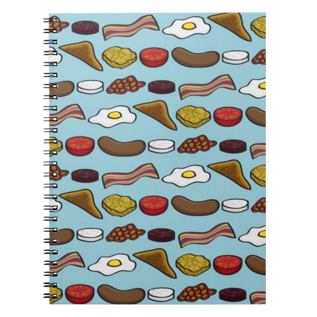 Stekt frukost anteckningsbok (Framsidan)