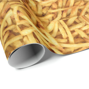 stekt guld- fransk presentpapper