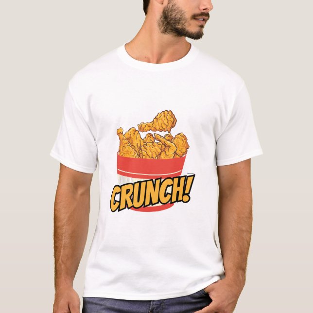 Stekt kyckling t shirt (Framsida)