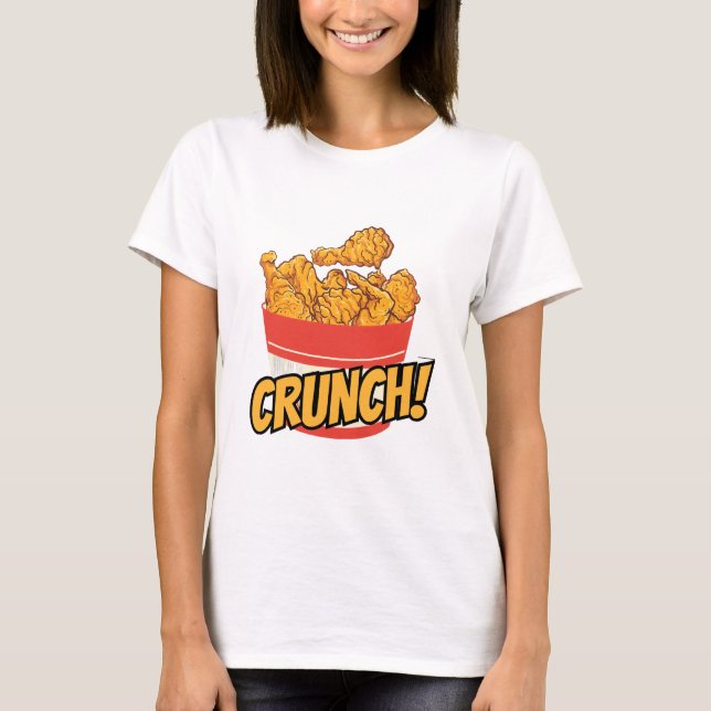 Stekt kyckling t shirt (Framsida)