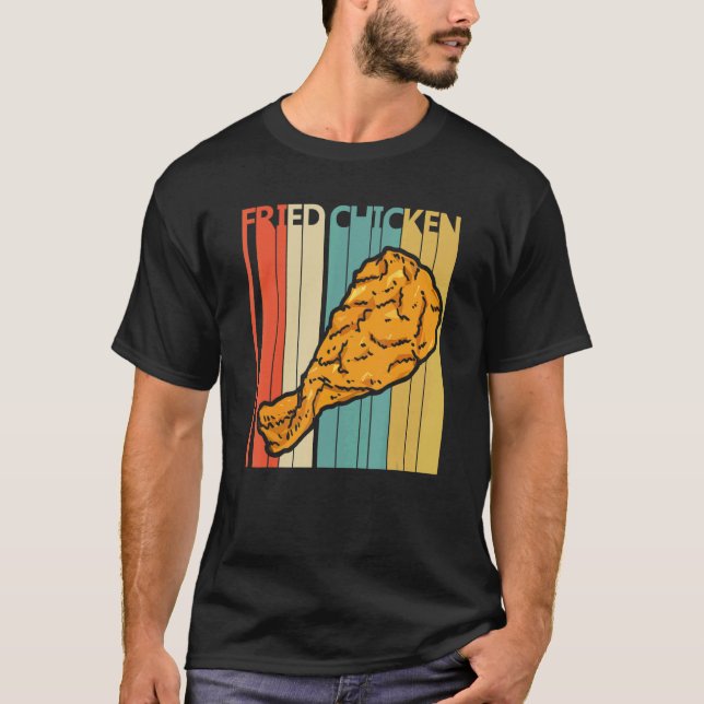 Stekt kycklingmat t shirt (Framsida)