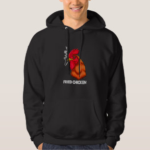 Stekt Rykande Kyckling  Sätt PÅ Humorläget Hoodie