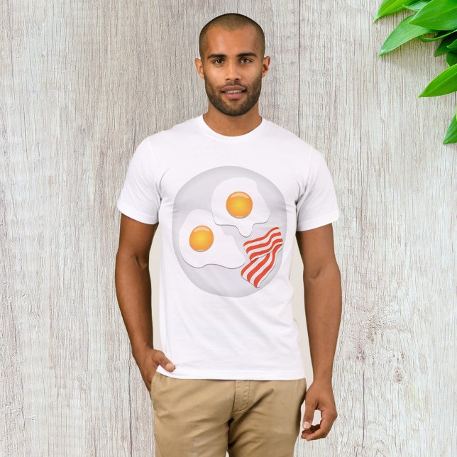 Stekta ägg och bacon frukost t shirt (Skapare uppladdad)