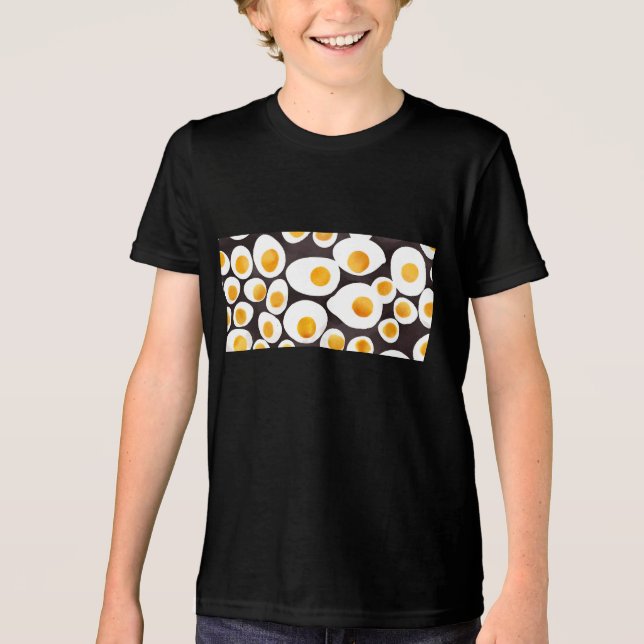Stekta ägg t shirt (Framsida)