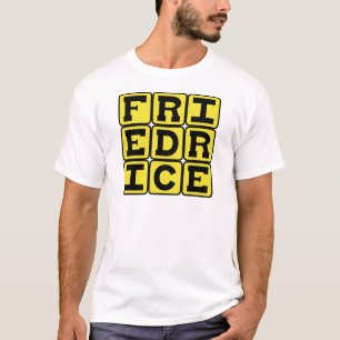 Stekte ris, kinesisk sidomaträtt t shirt