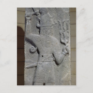 Stela of Teshub, Syriska stormguden Vykort
