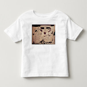 Stela skildrar en kvinna med en jaguär mask t shirt