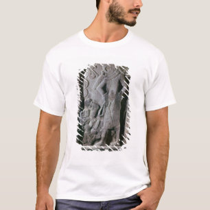 Stela som visar en basebollspelare, från Guatemal T-shirt