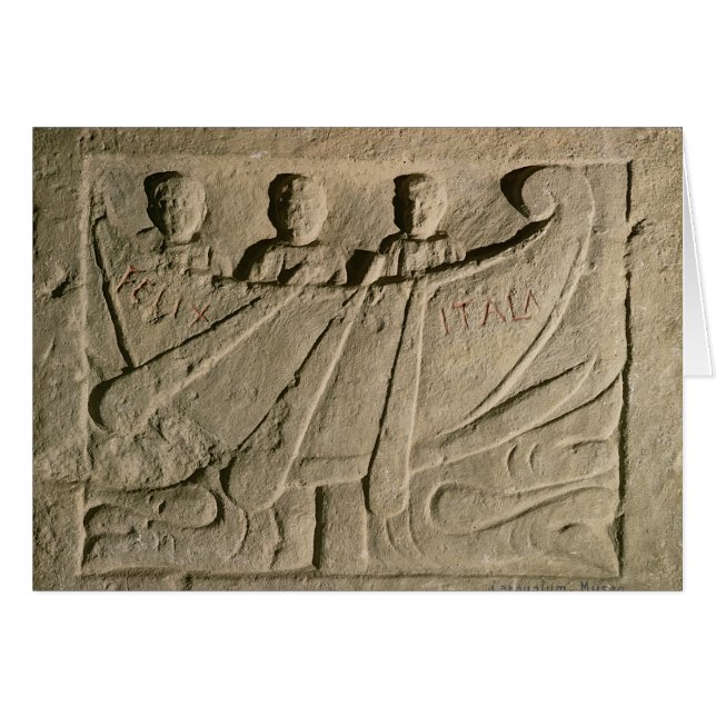 Stela som visar en eka 'Felix Itala Hälsningskort (Framsidan Horizontal)