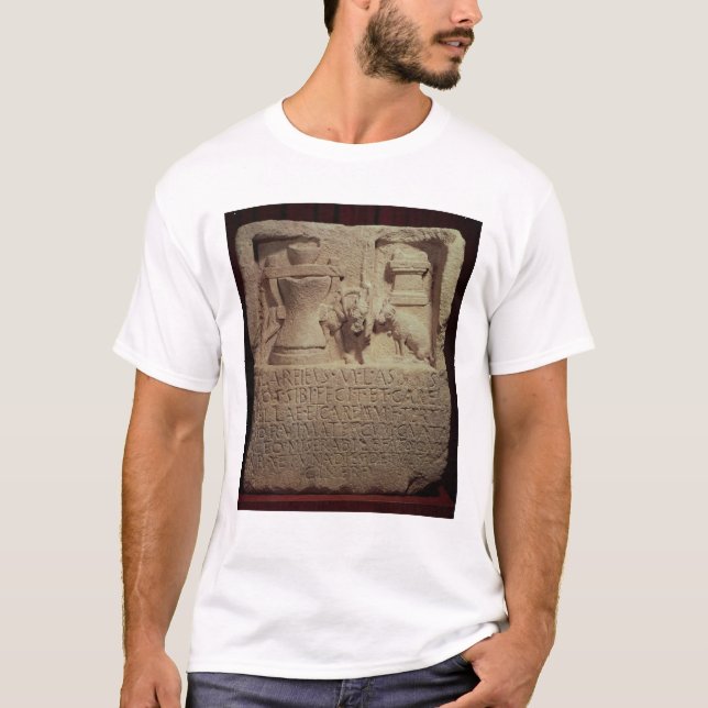 Stele av mjölnaren Marcus Careius Asisa T-shirt (Framsida)