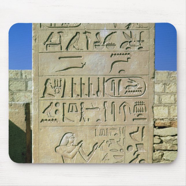 Stele av Unas det gammala kungariket Musmatta (Framsidan)