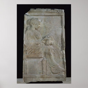 Stele of Philis, dotter till Cleomenes Poster