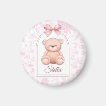 Stella | Anpassningsbar Rosa Nalle Försörjningsdes