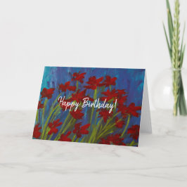 Stella Birthday Blank Card Tack Kort