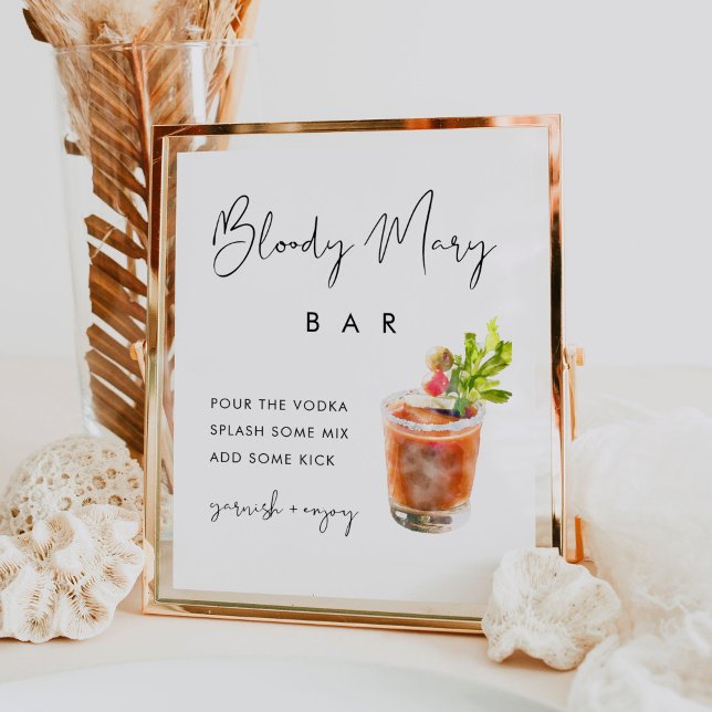 STELLA Bloody Mary Pub Sign Poster (Skapare uppladdad)