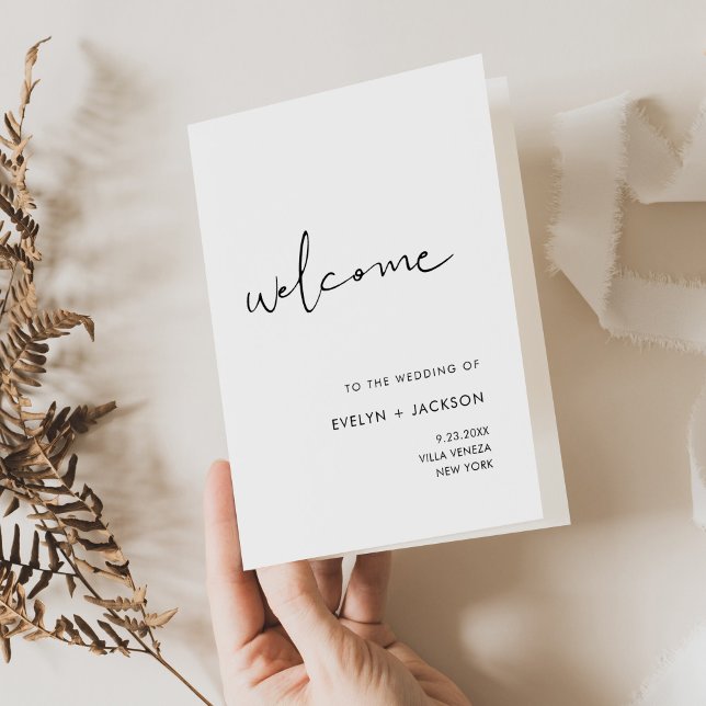 STELLA-Bröllopsprogrammets mappade kort (Skapare uppladdad)