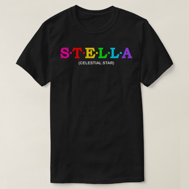 Stella Celestial Star T Shirt (Design framsida)