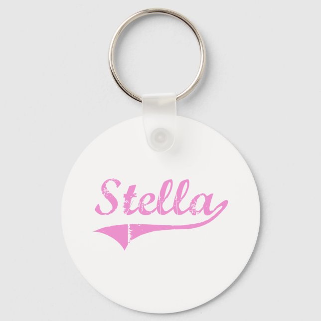 Stella Classic Stil Namn Nyckelring (Framsida)