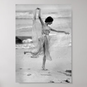 Stella, dansare, persikor, Vintage Poster