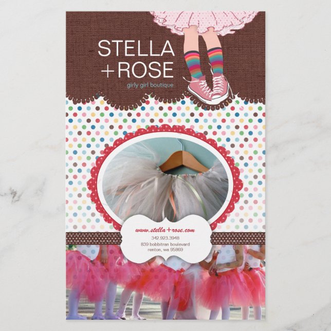 Stella Fliers Flygblad (Framsidan)