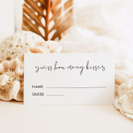 STELLA gissar hur många Kisses spelar Biljett