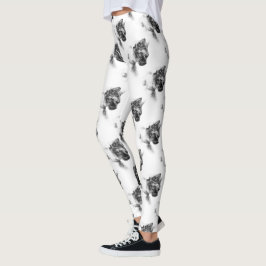 Stella Grått Cat Leggings