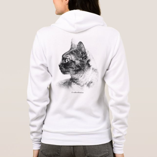 Stella Grått Cat Tröja (Baksida)