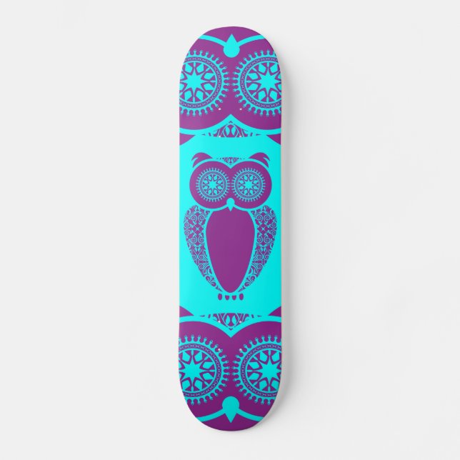 Stella Hootie Mini Skateboard Bräda 18,7 Cm (Framsida)