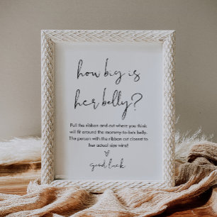 STELLA: Hur stort är hennes babybabyskor? Poster