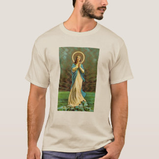 Stella Maris Vår Dam-stjärna i havet T Shirt